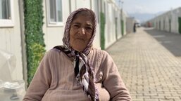 We lost everything in the earthquake. I pray that things will get better, says Emine from Türkiye